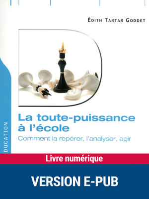 cover image of La toute puissance à l'école